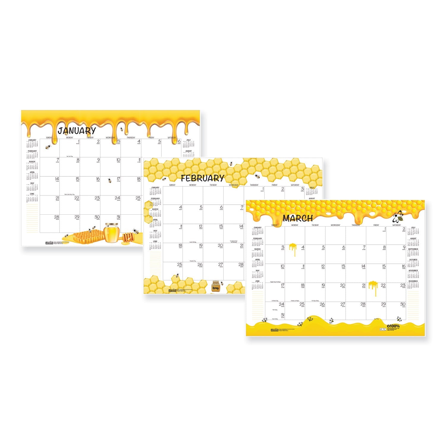 house-of-doolittle-recycled-honeycomb-desk-pad-calendar-num-hod156_1